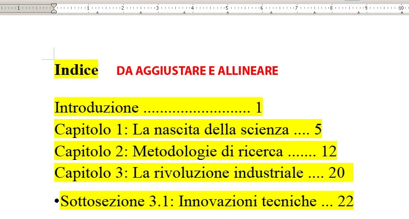 Impaginazione testi scientifici